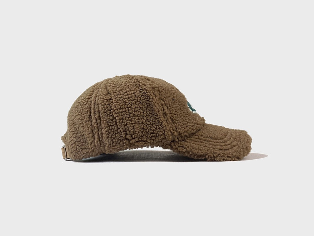 Lucky fleece embroidered hat