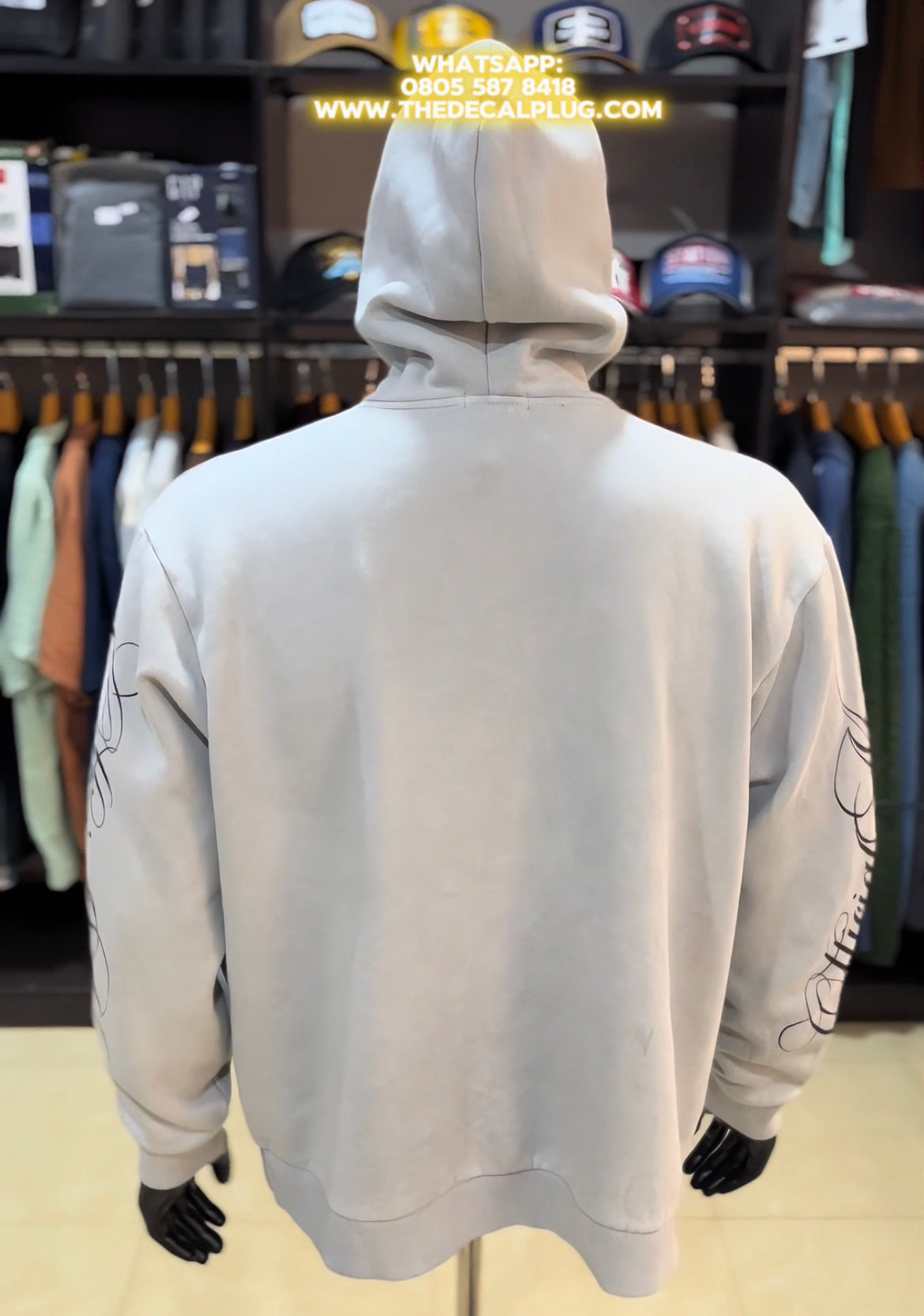 Boohoo Man oversized fit charcoal hoodie