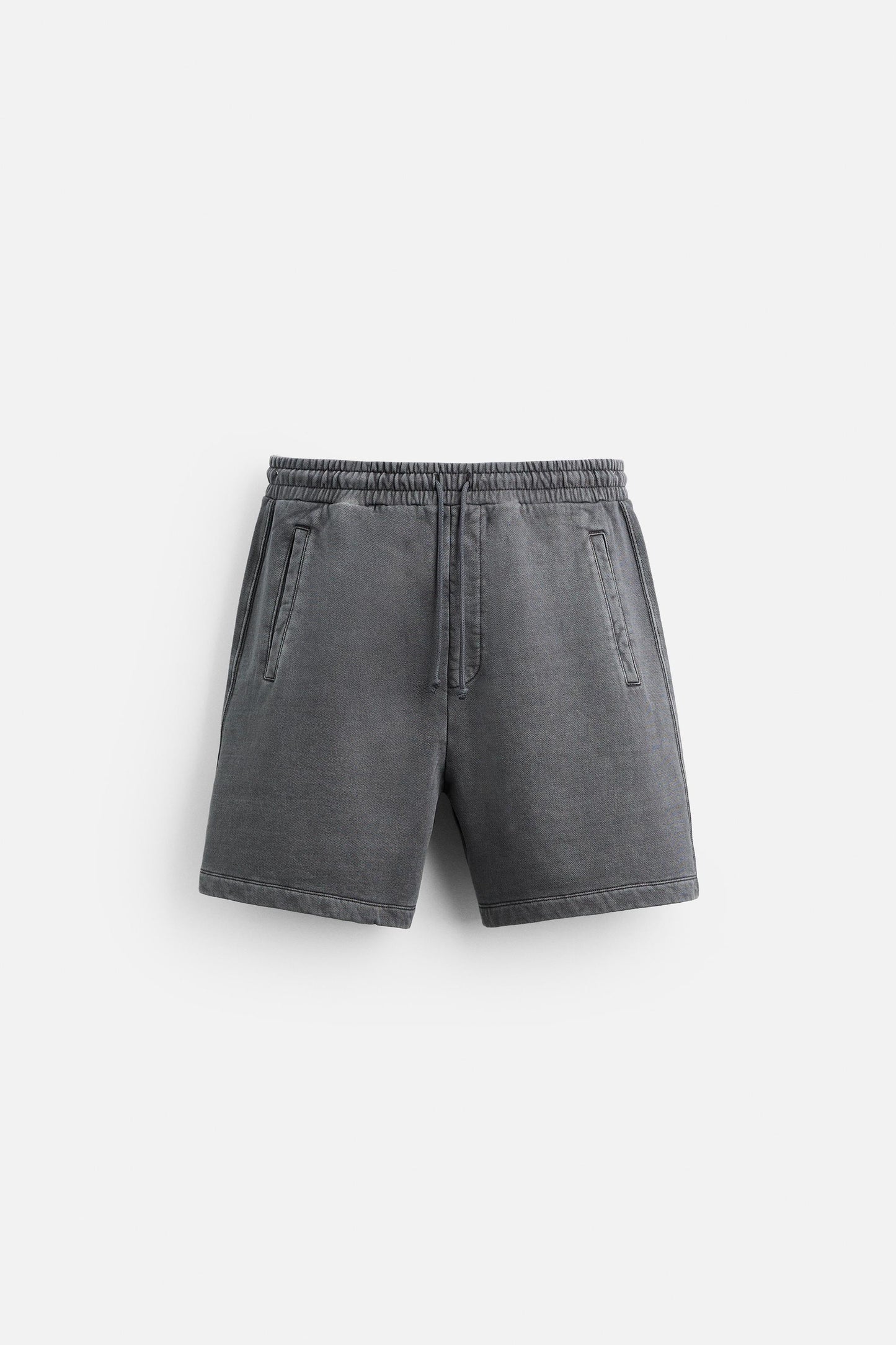 ZARA FADED JOGGER BERMUDA SHORT