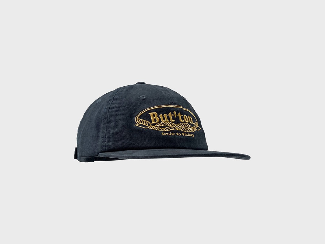 PP button crest dad hat