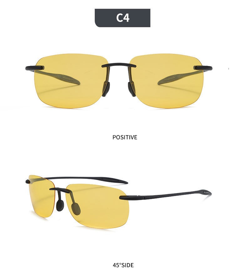 Gafas rimless lightweight glasses