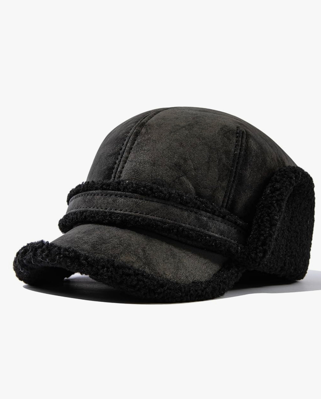 Mixed Fleece trapper hat