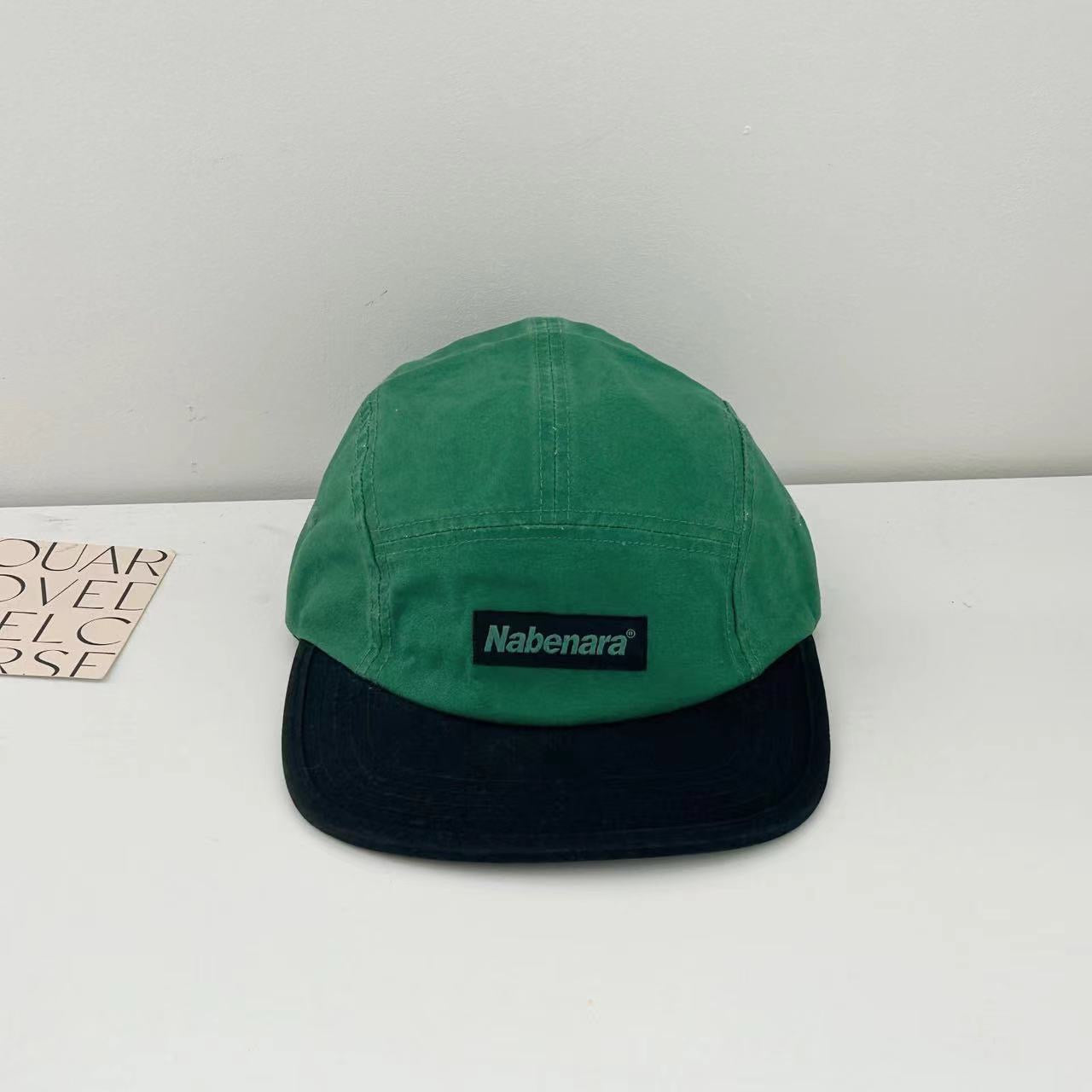 Nabenara washed panel hat