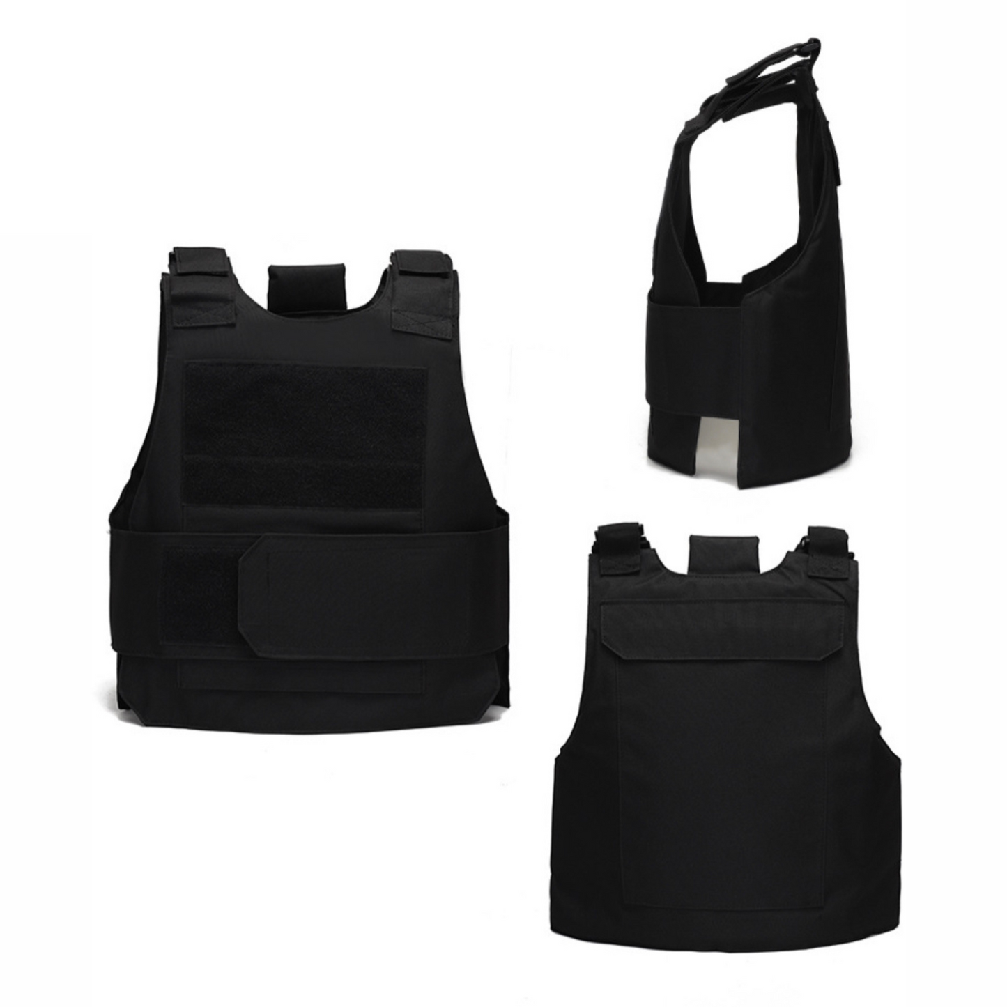 Tactical vest in black