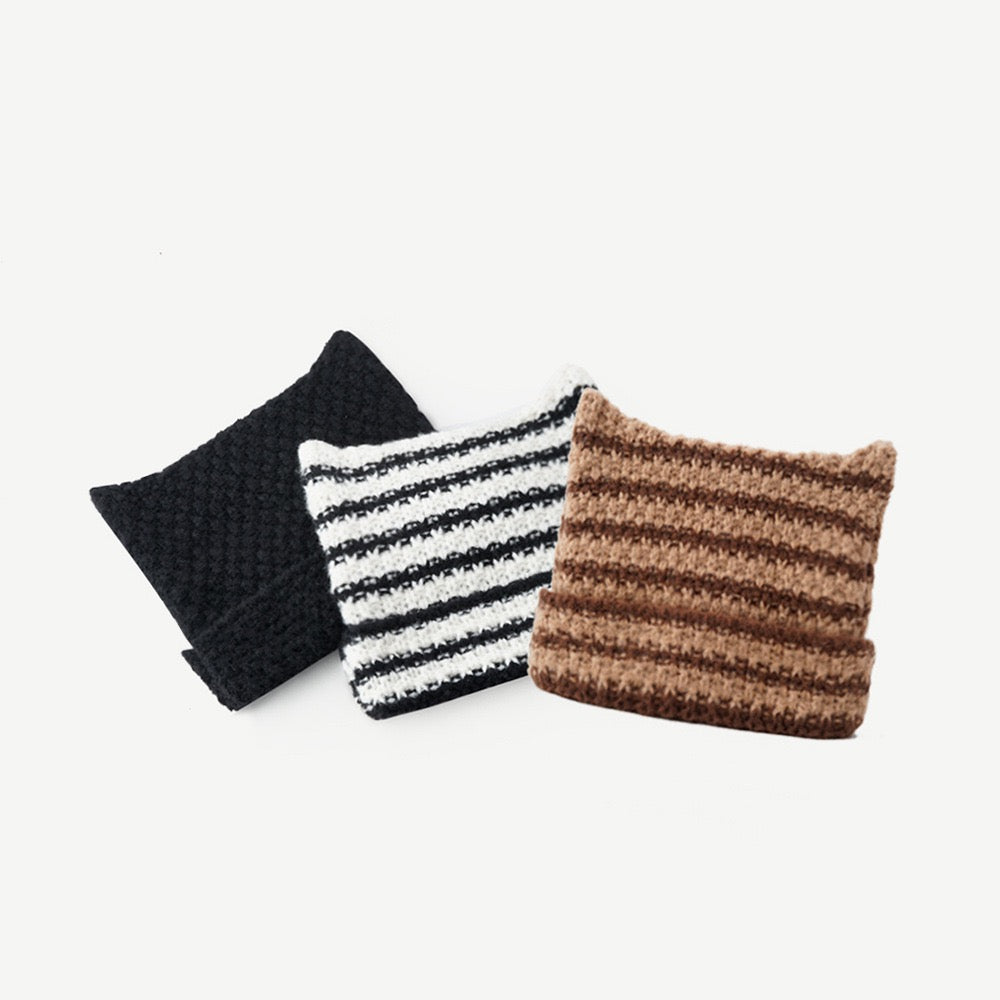 Y2k horn beanie