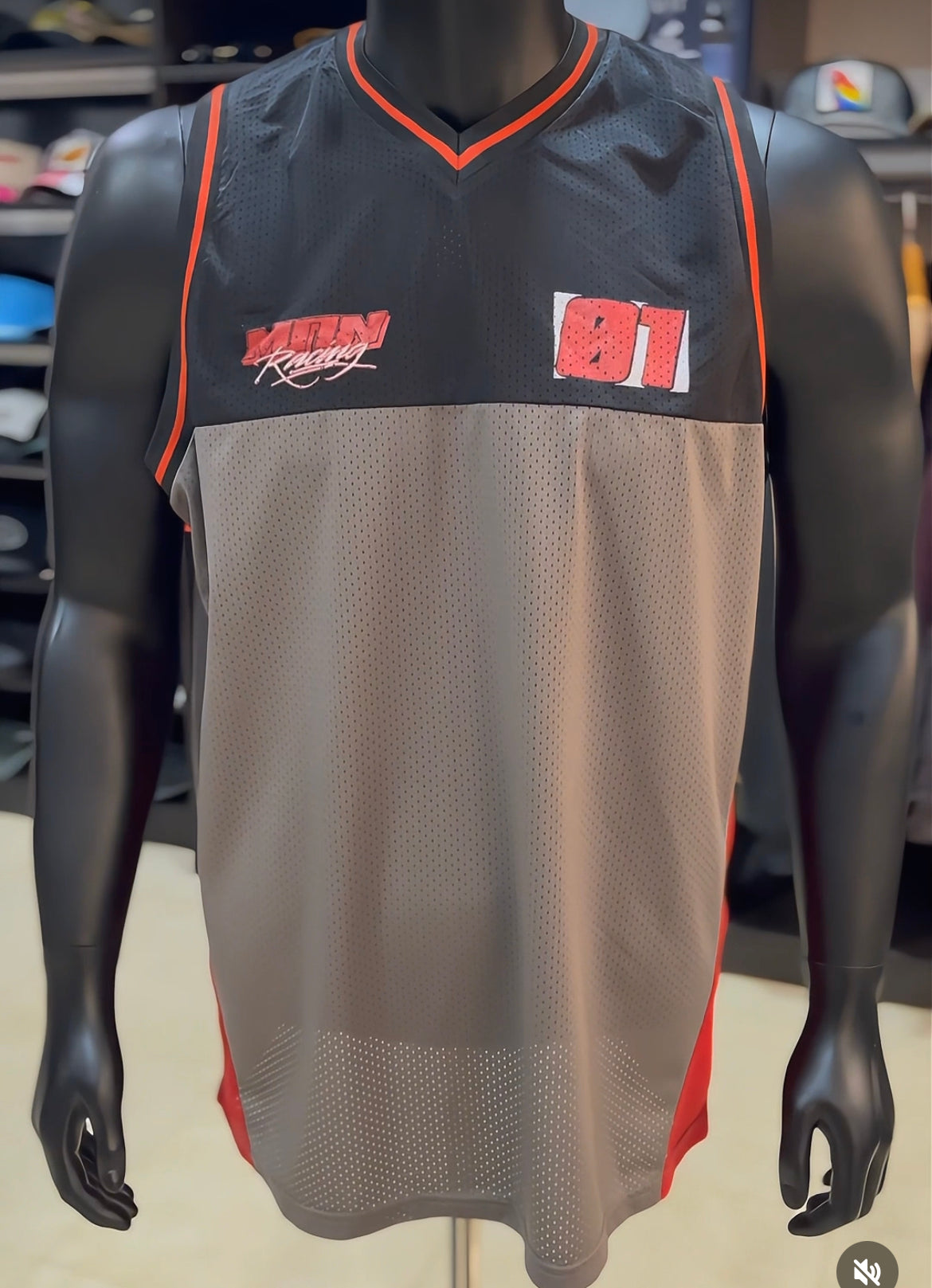 Boohoo basketball mesh vest