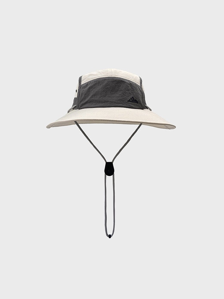 Hiking panel bucket hat