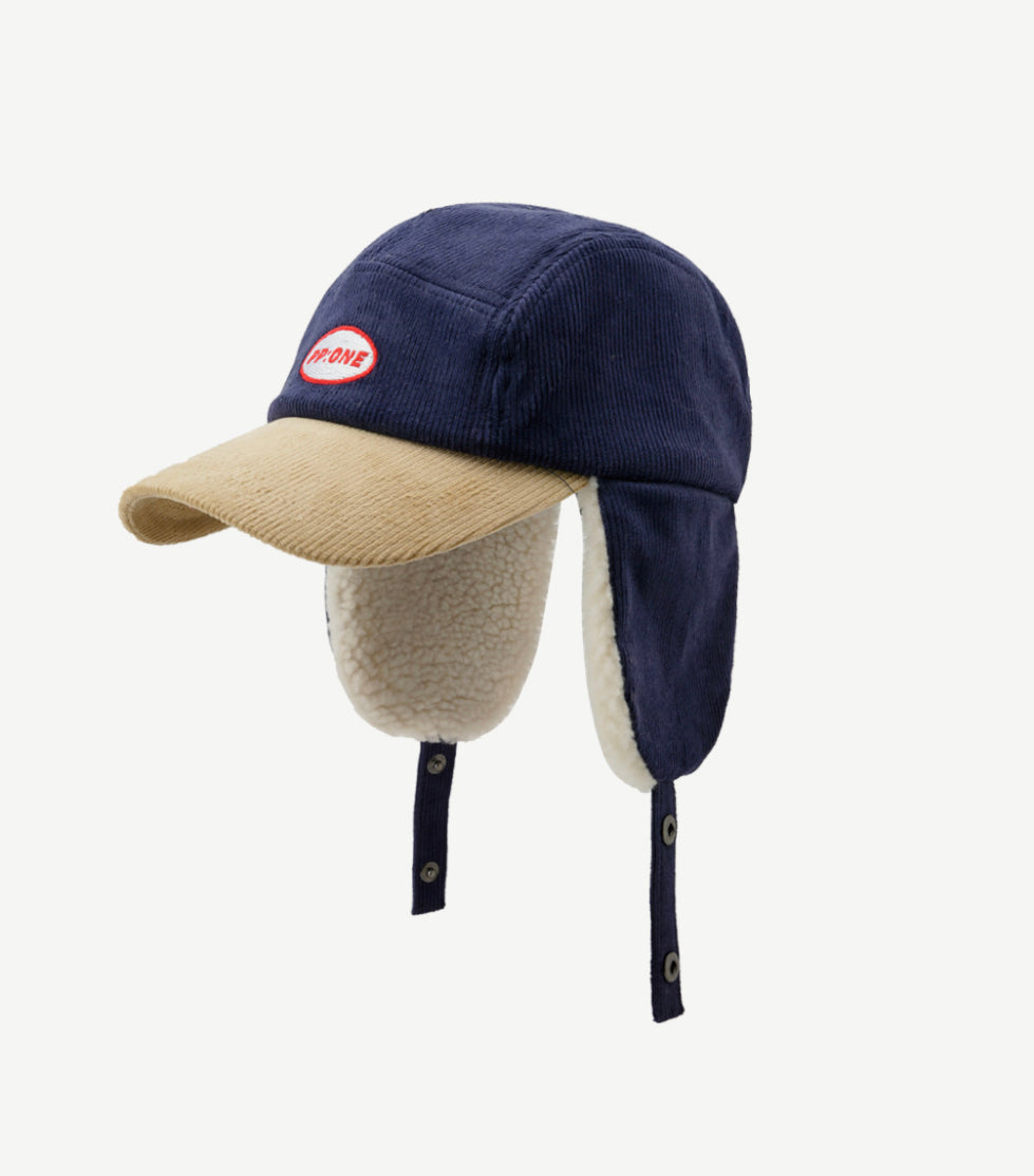 PP corduroy trapper cap