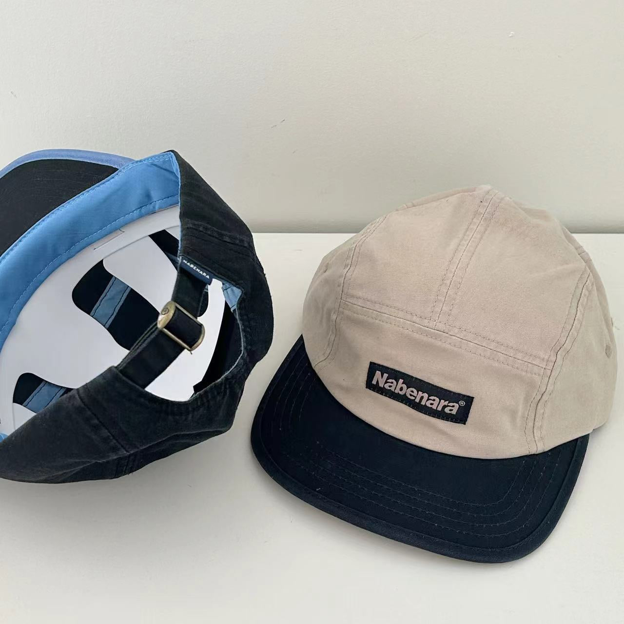 Nabenara washed panel hat