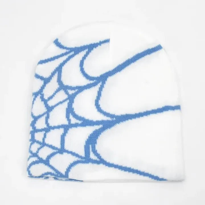 Web goth beanie