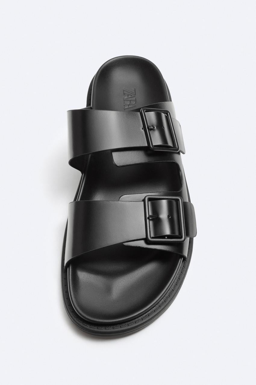 Zara double strap sandals