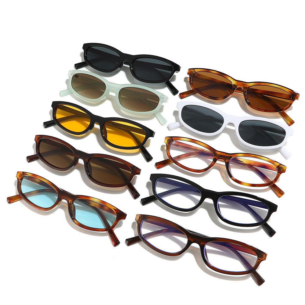 Small frame acrylic glasses
