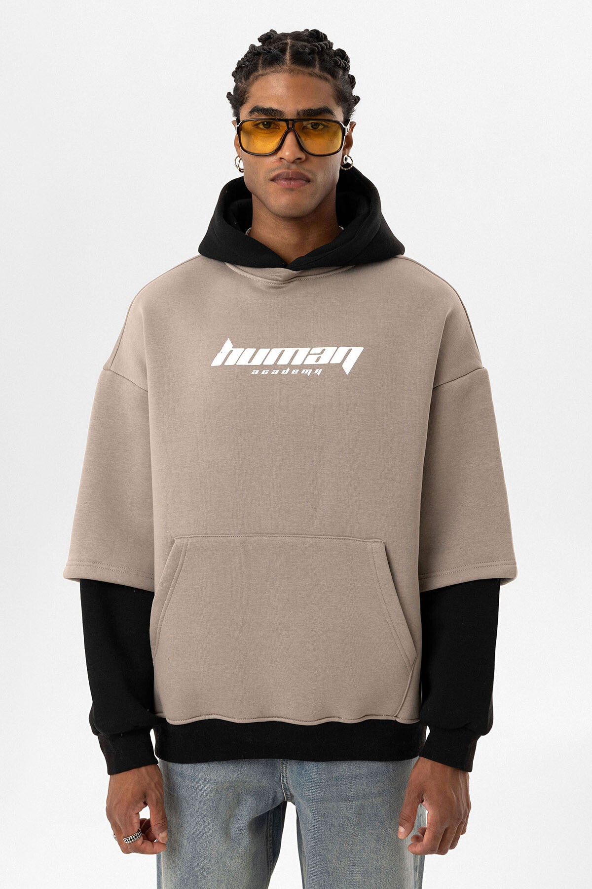 Vamos Double sleeve hoodie