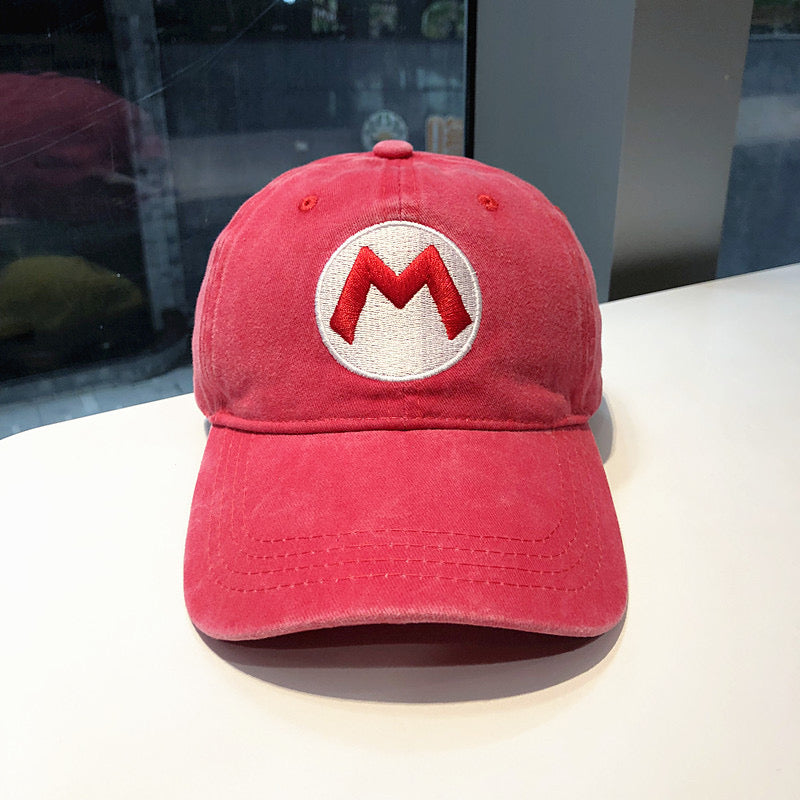 Supermario SM washed dad hat