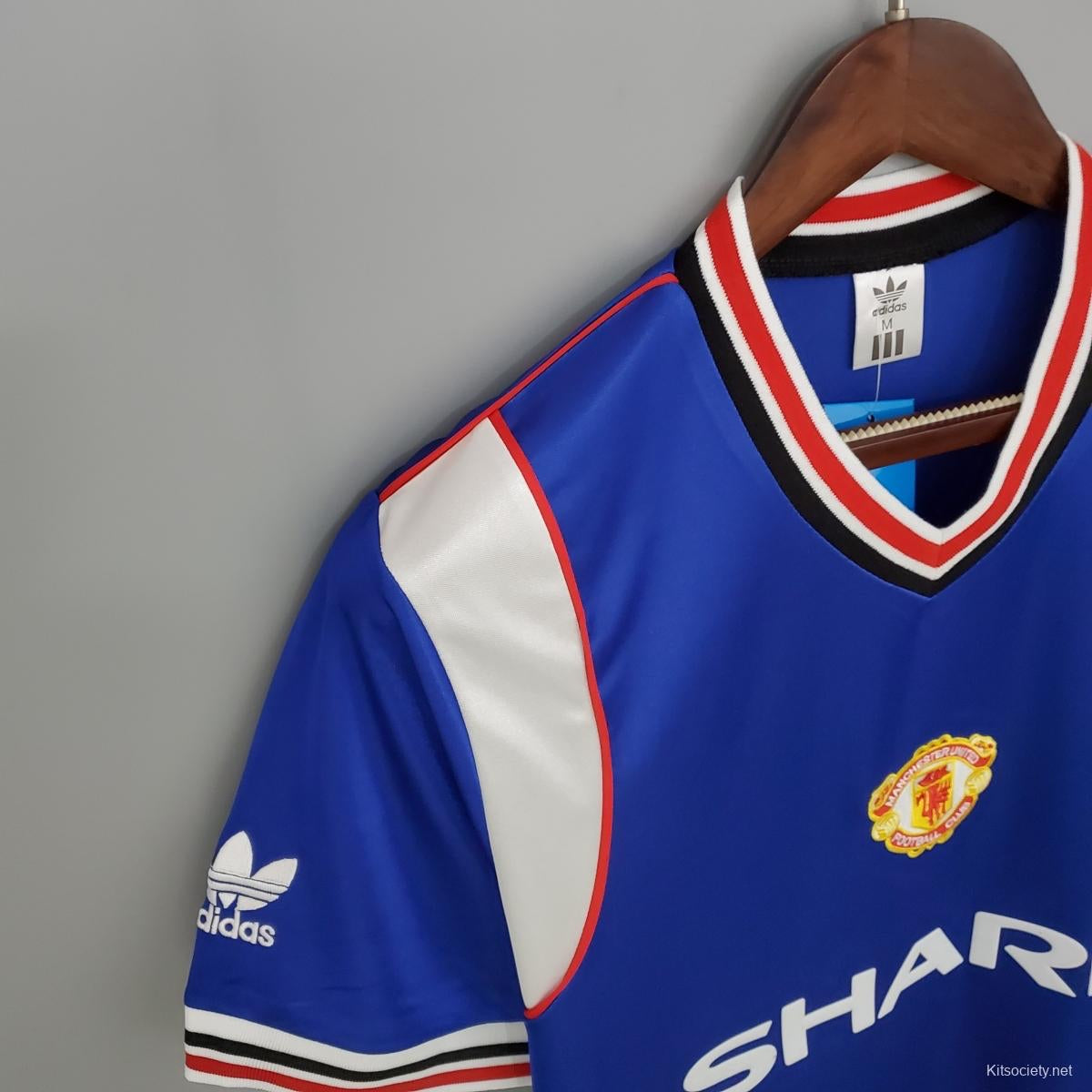 Manchester United 85/86 away blue retro Jersey