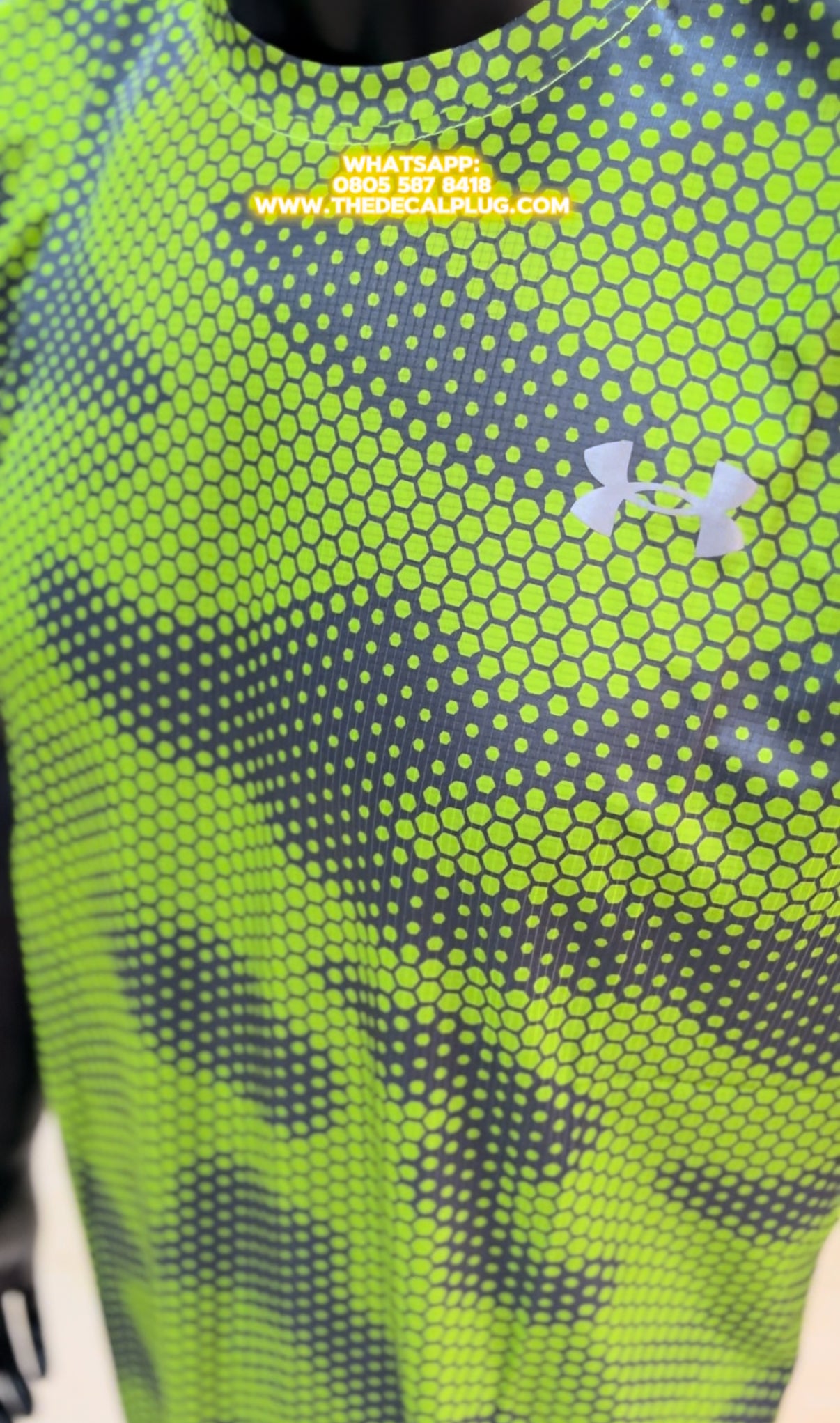 UA neon patterned sport top