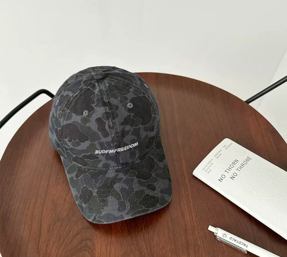 Udfm camo dad hat