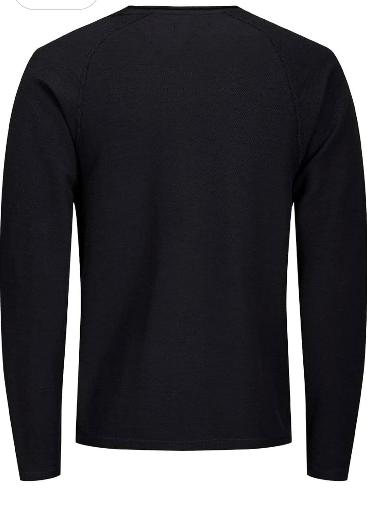 Jack & Jones knit pocket sweatshirt in black