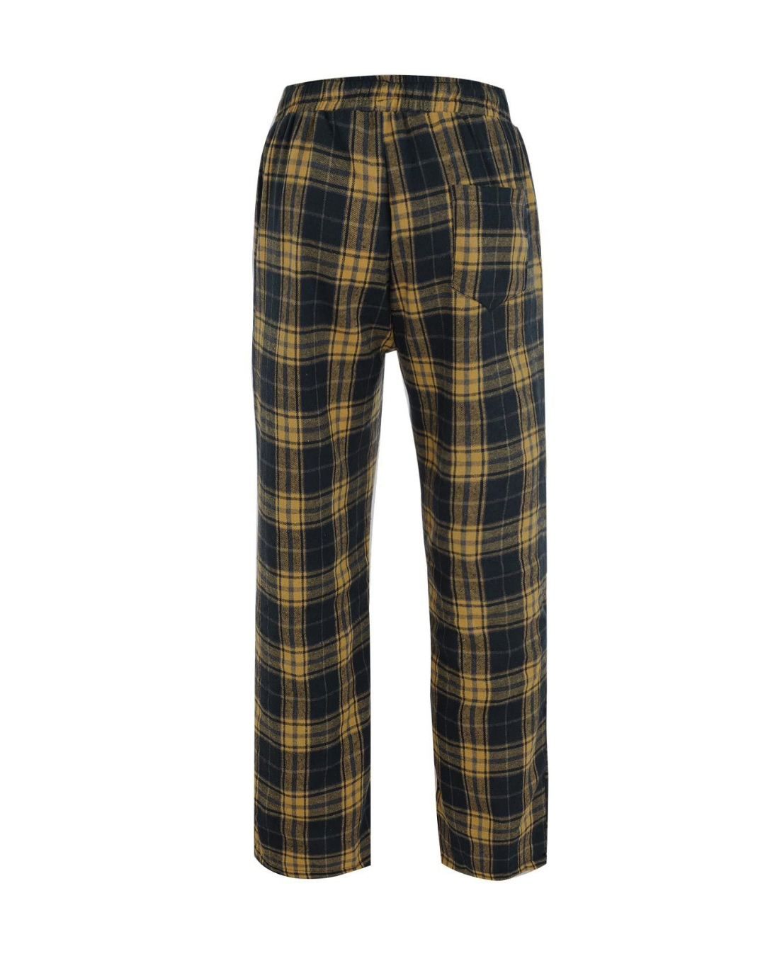 Cozy plaid pants