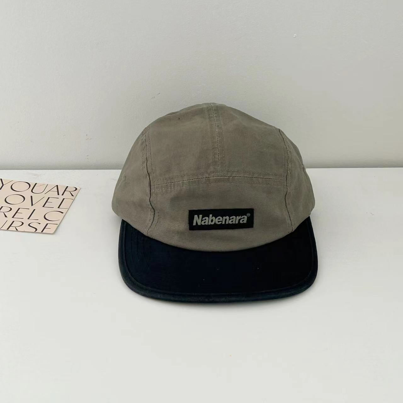 Nabenara washed panel hat