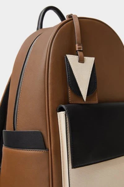 ZARA TRICOLOR BACKPACK BAG
Size: Can fit a 15” laptop