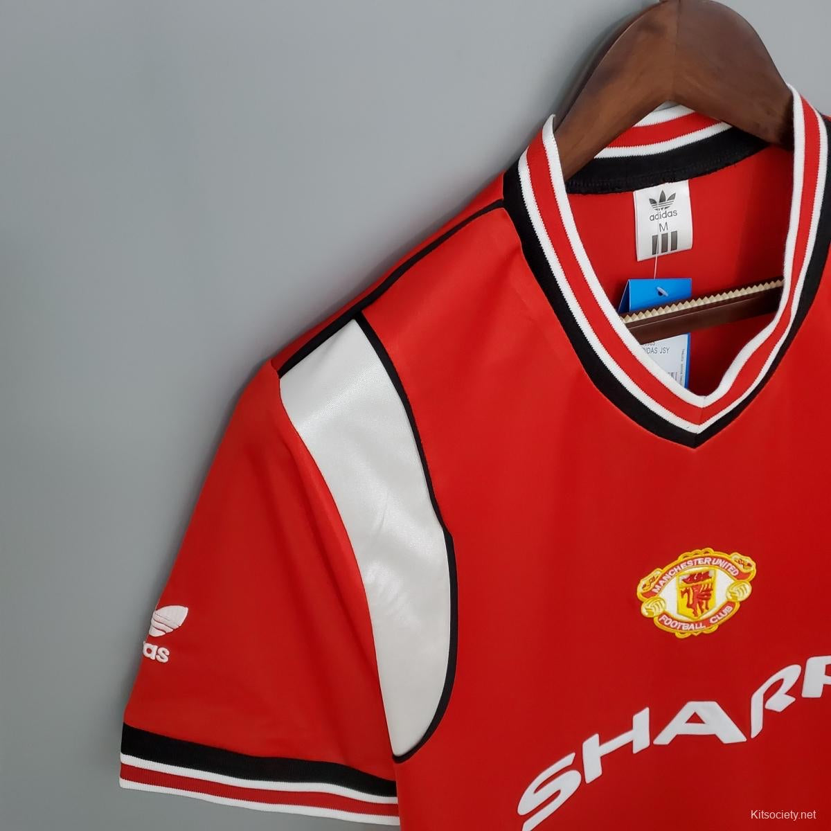 Manchester United 85/86 home Soccer retro Jersey