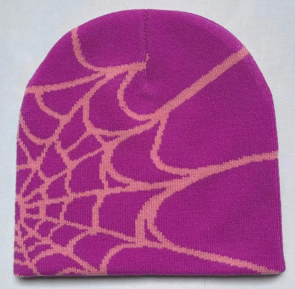 Web goth beanie