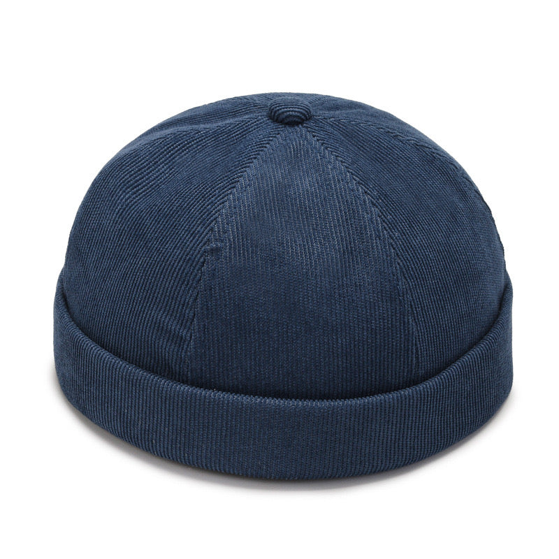 Corduroy docker hat