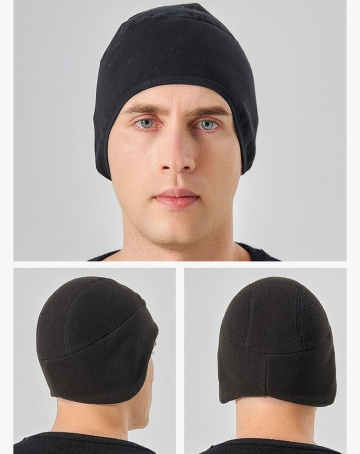 Fleece ear head cover
Size: osfm