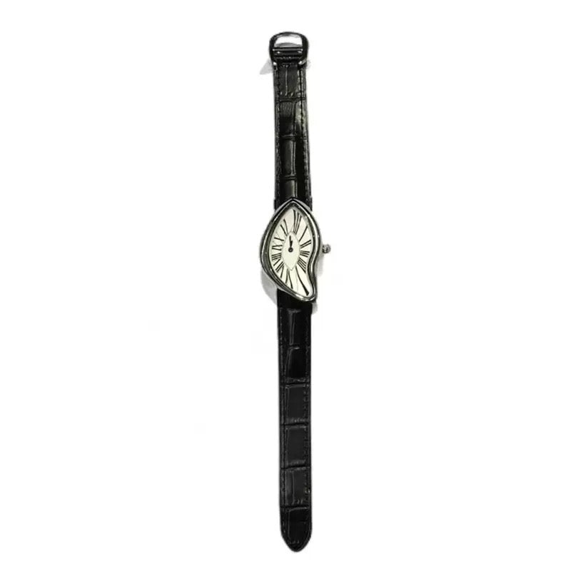 Medieval small dial leather watch