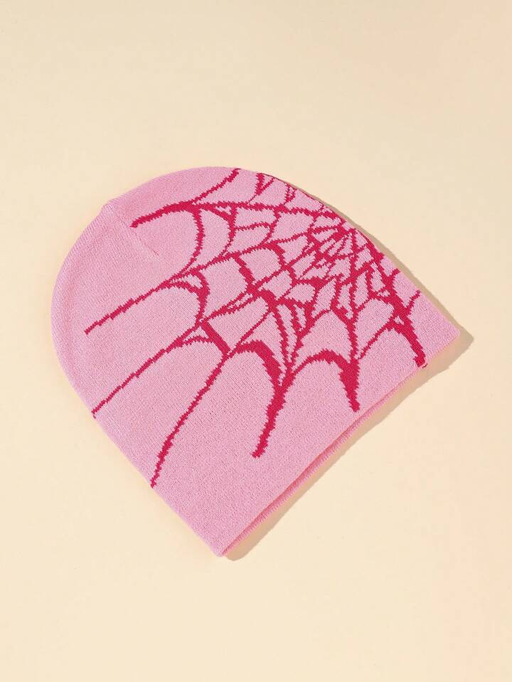 Web goth beanie