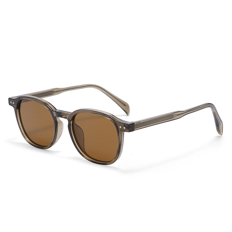 Catarside round retro glasses