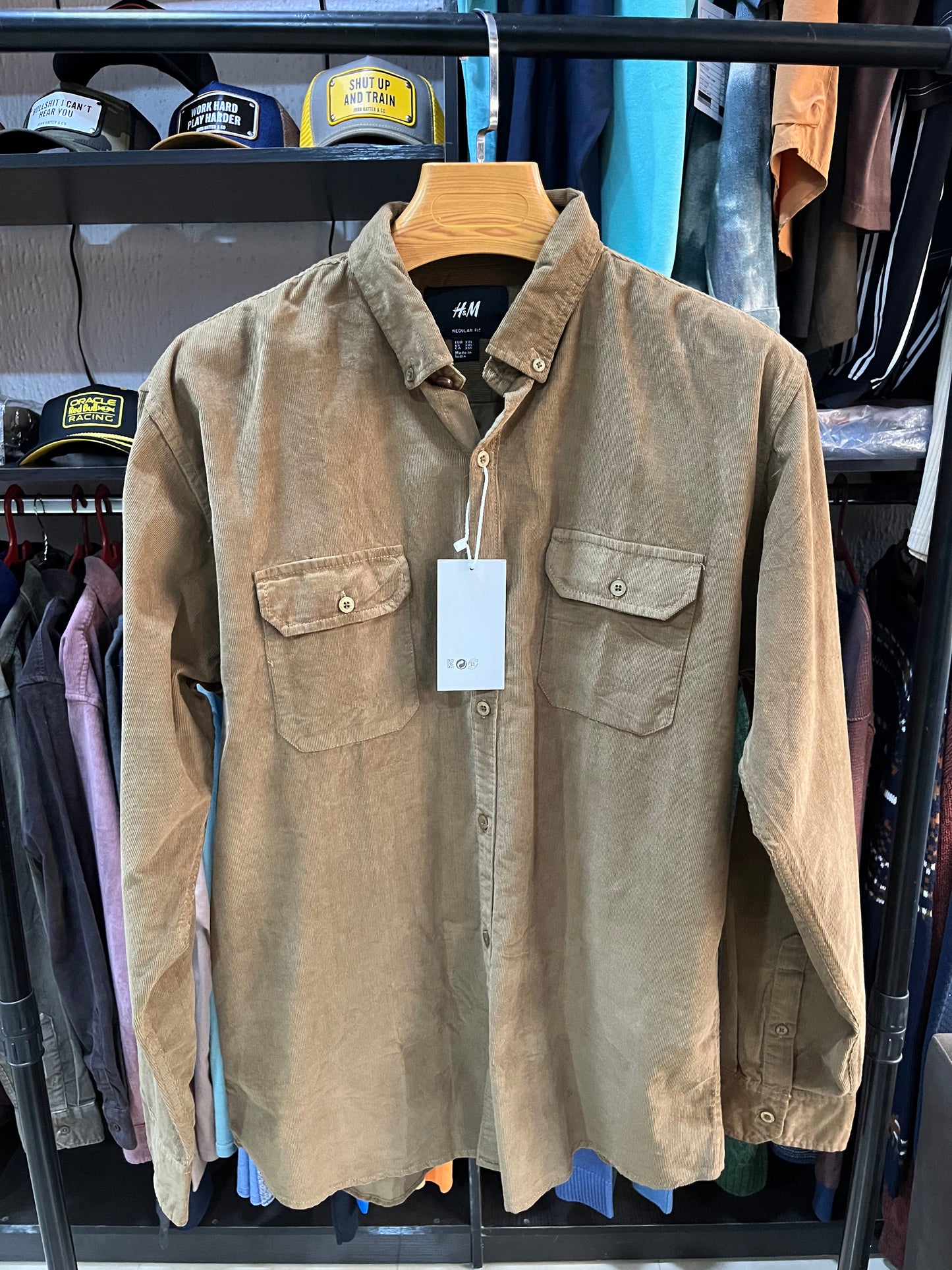H&M corduroy shirt