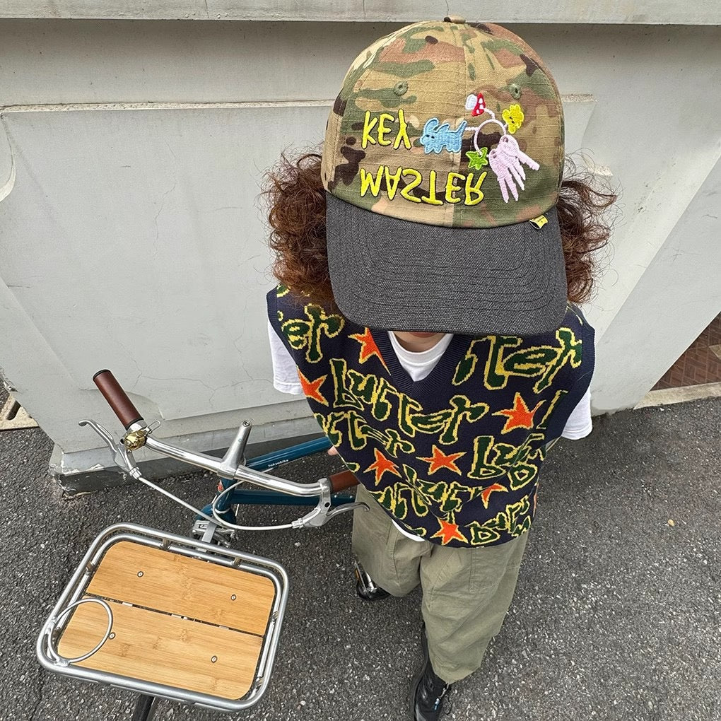 Key Waster camo dad hat