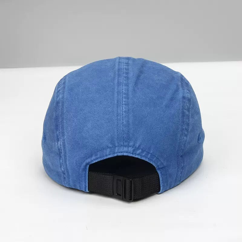 Washed 5 panel hat