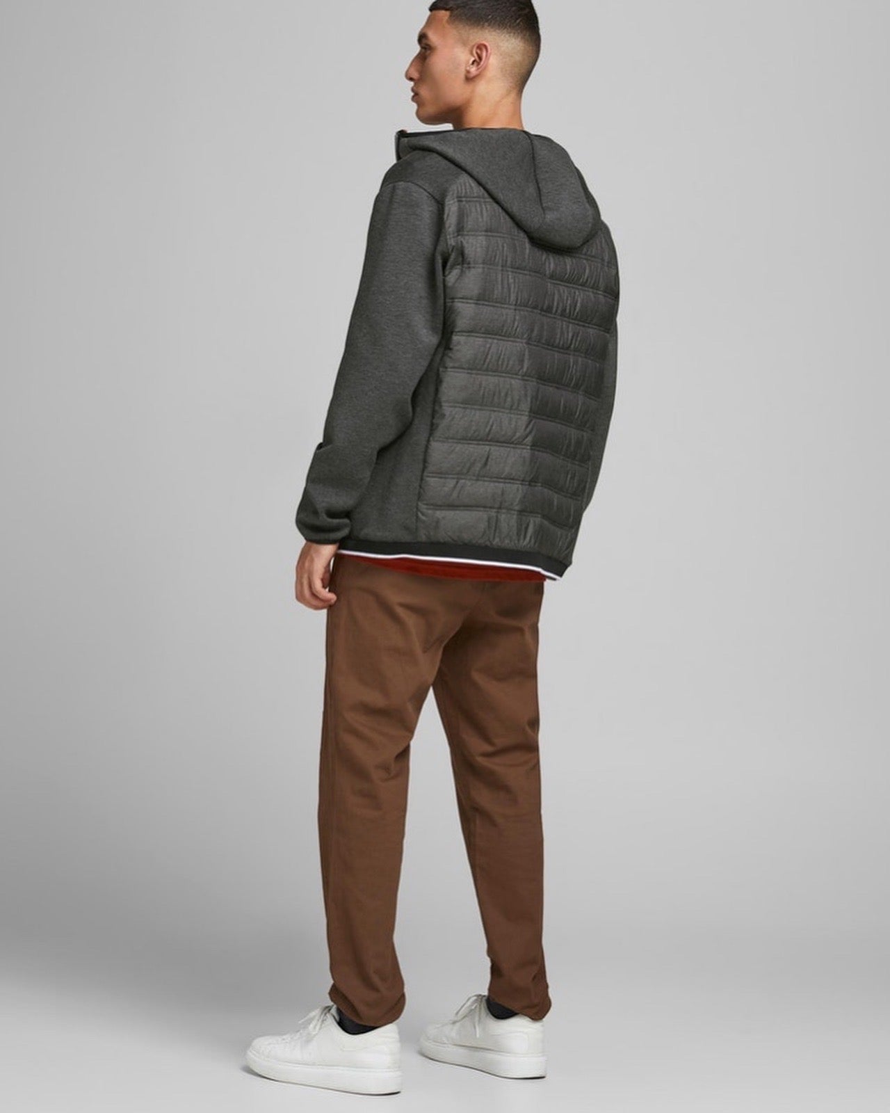 Jack & Jones hybrid hooded jacket