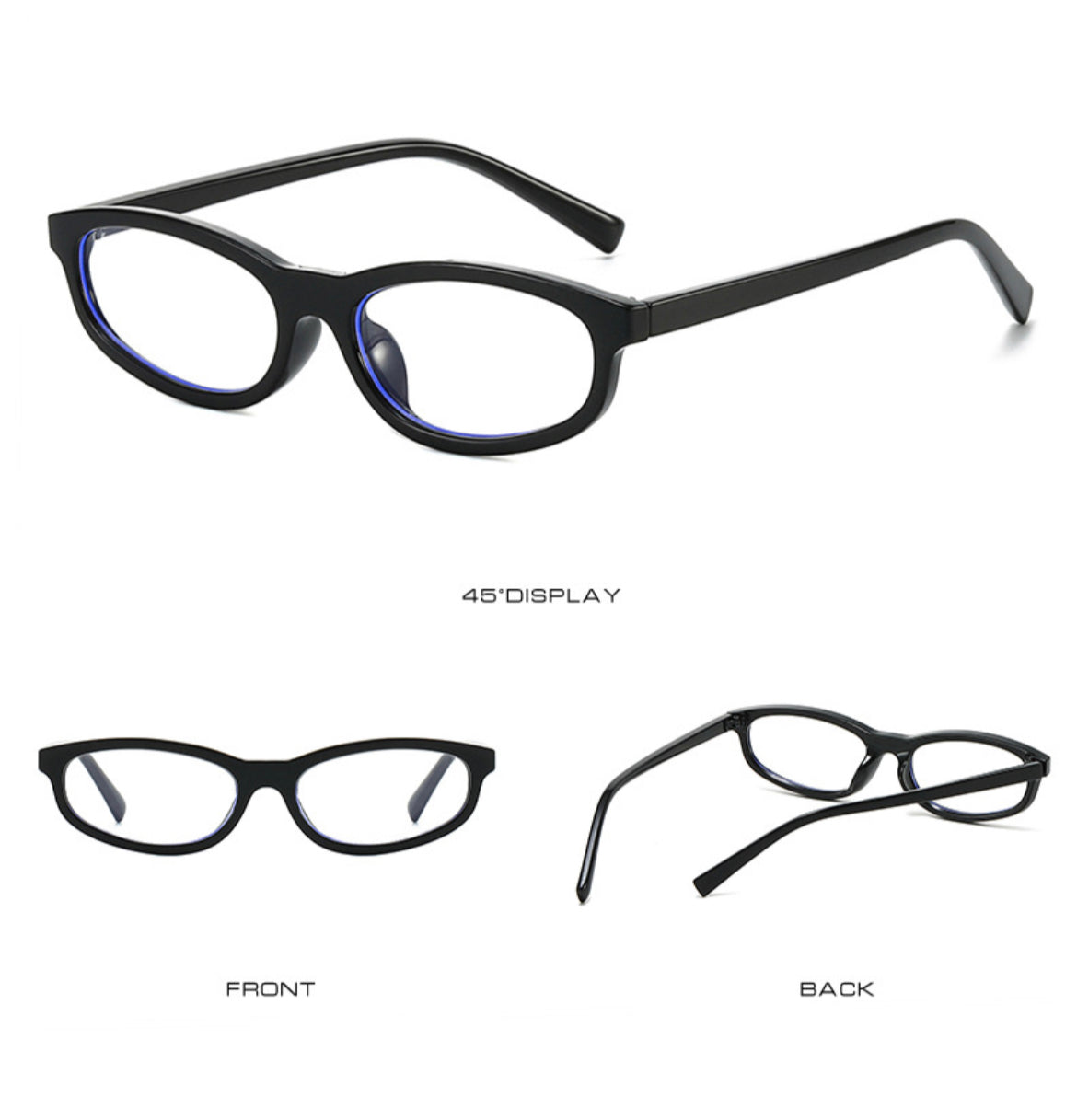 Small frame acrylic glasses