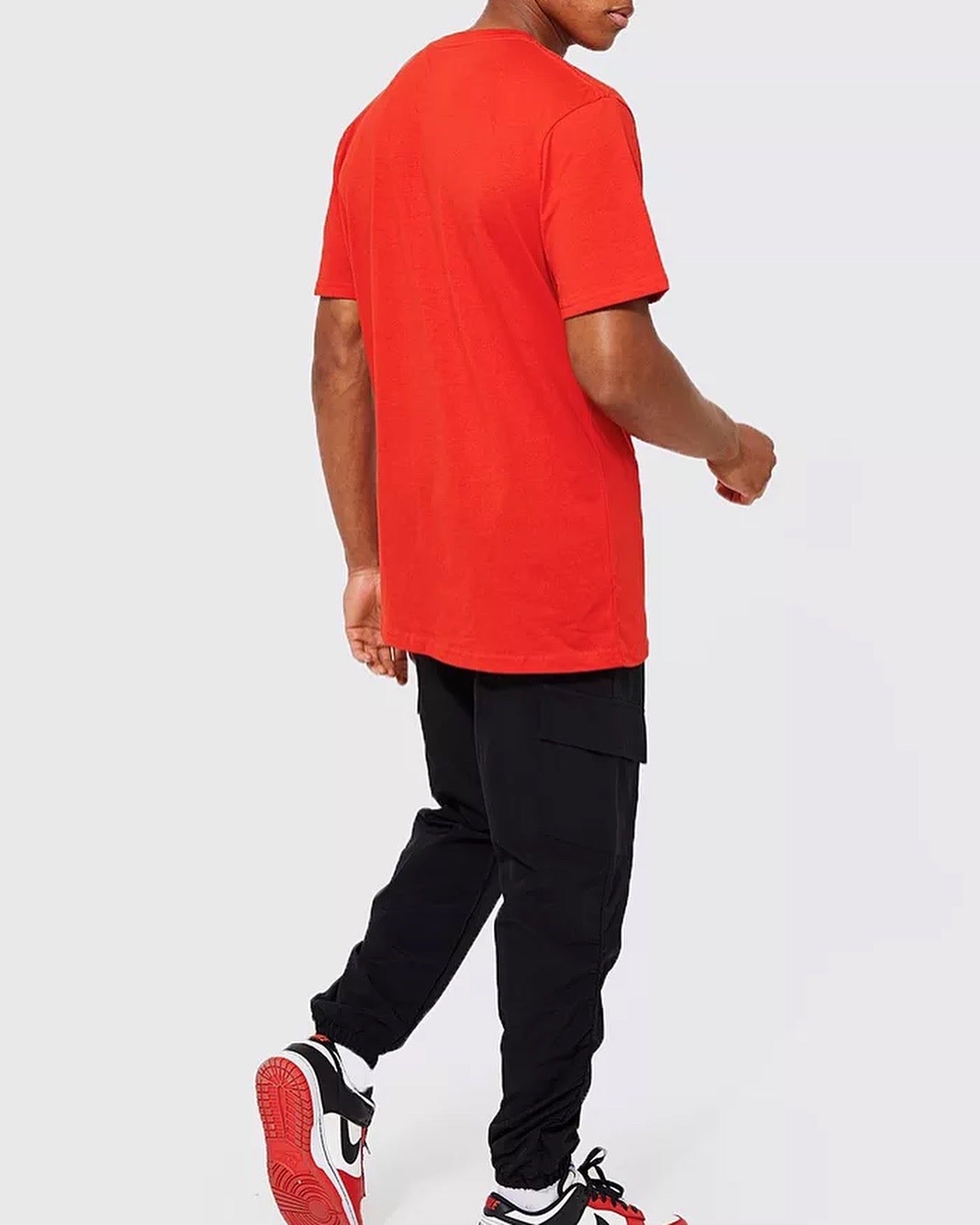 Boohoo plain tee in red