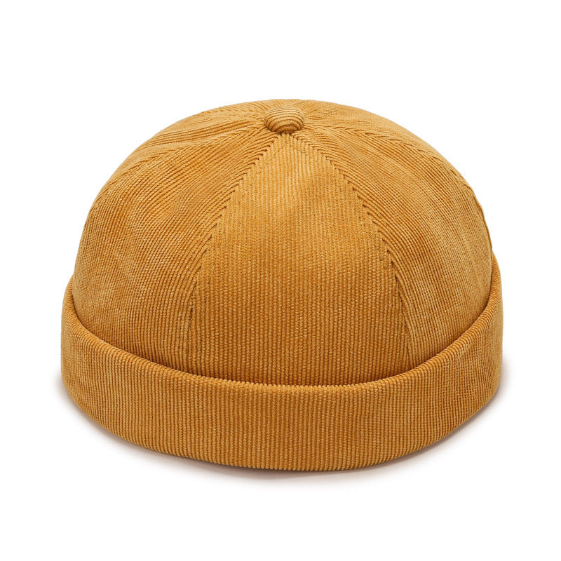 Corduroy docker hat