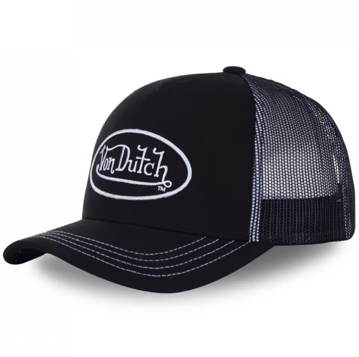 VonDutch Contrast stitch trucker