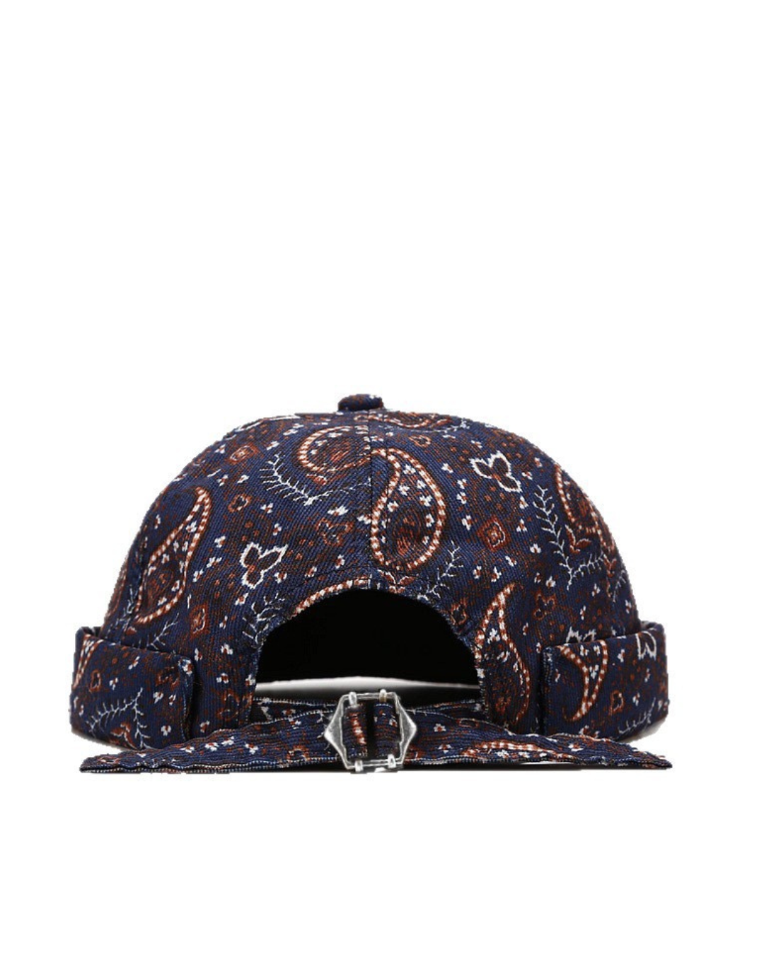 Paisley print docker hat