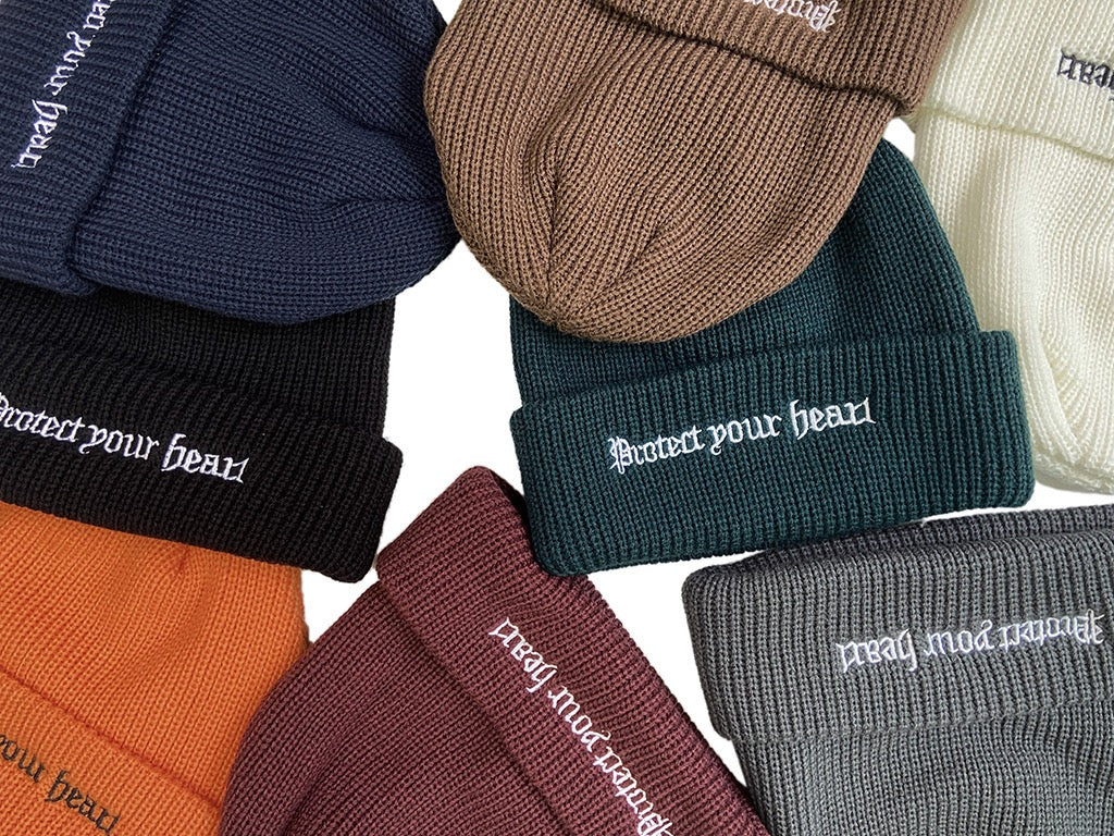 Protect your head waffle beanie