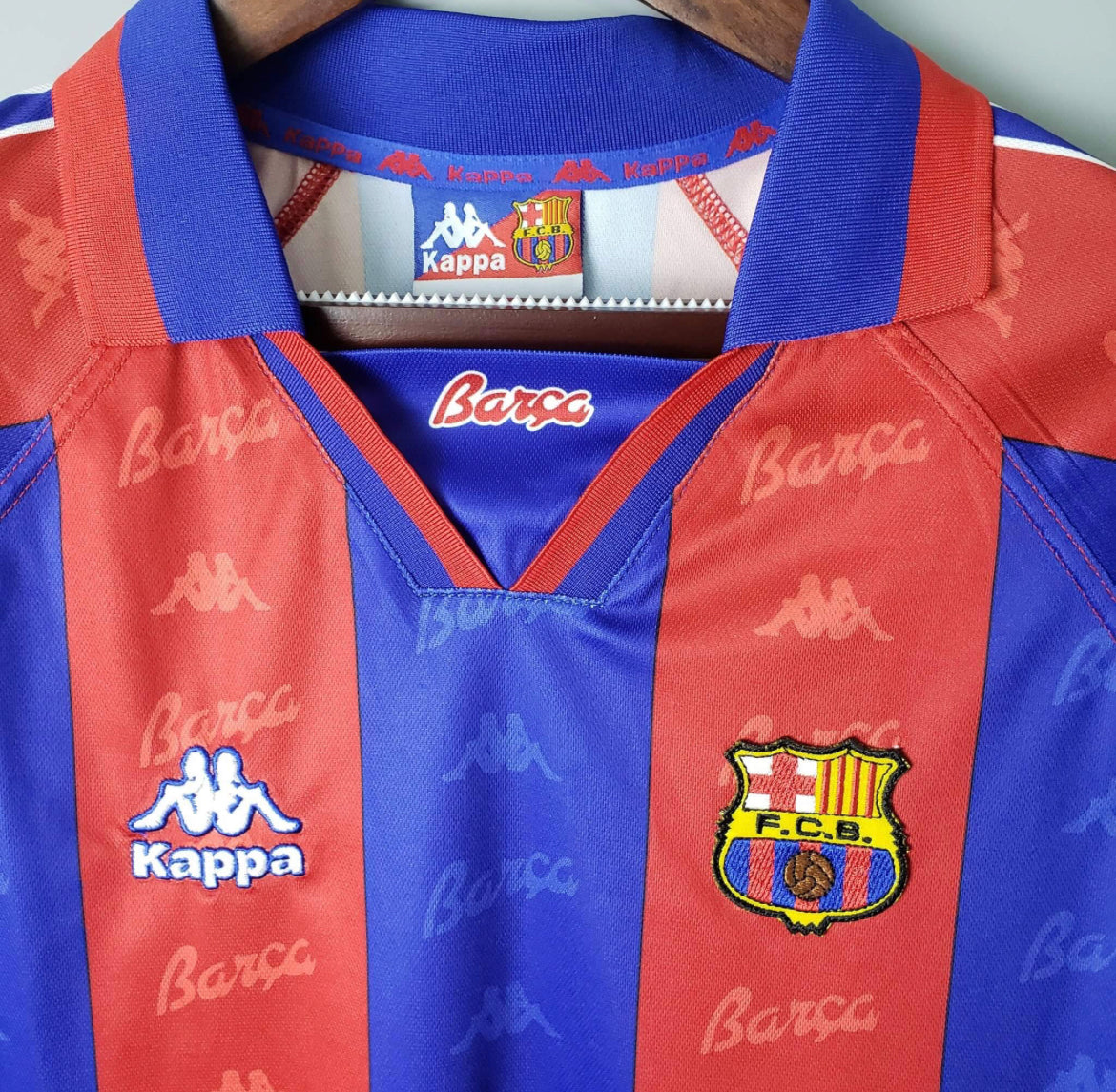 Barcelona 1996/1997 Home retro jersey RTRJSY007