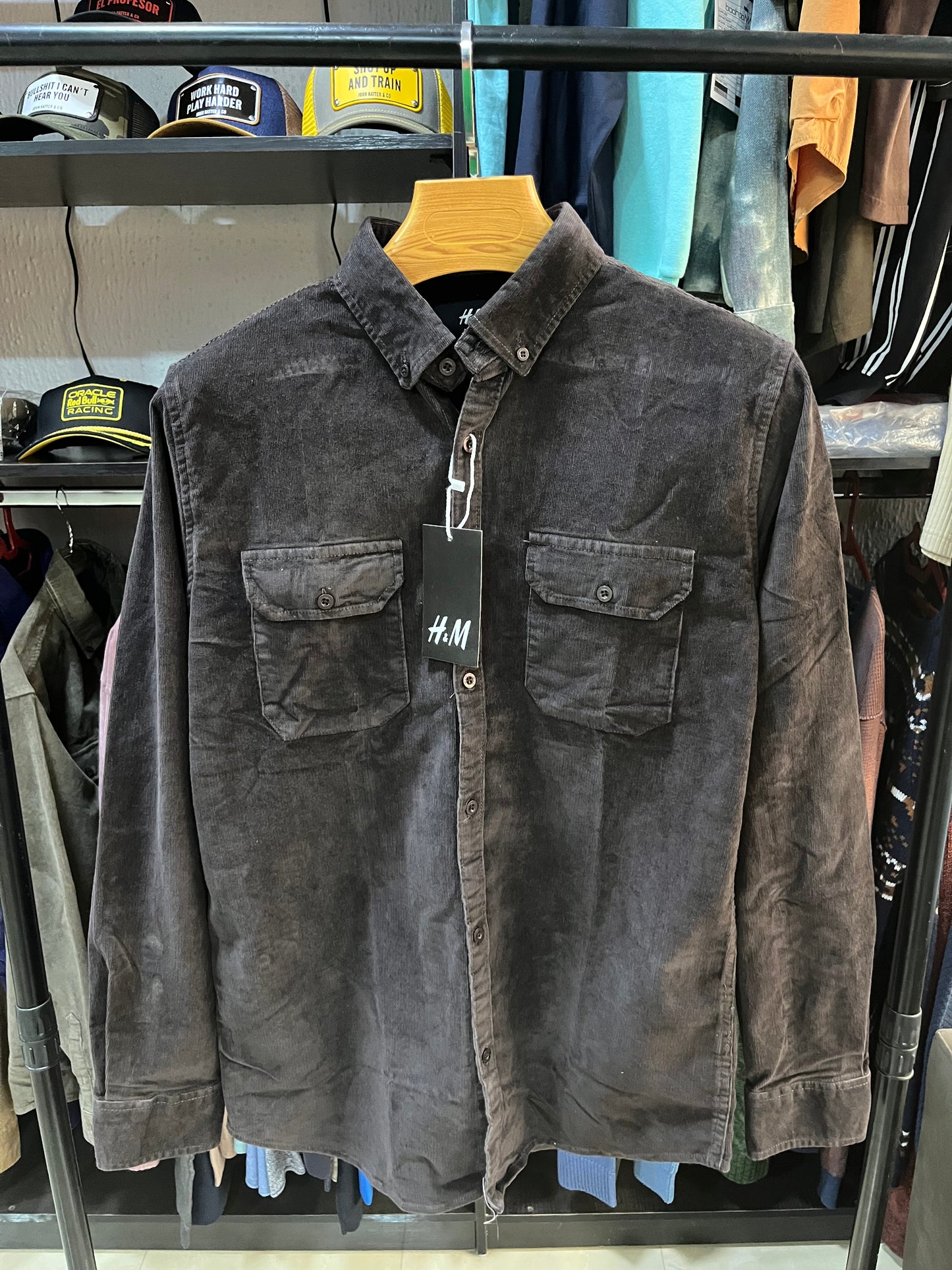 H&M corduroy shirt