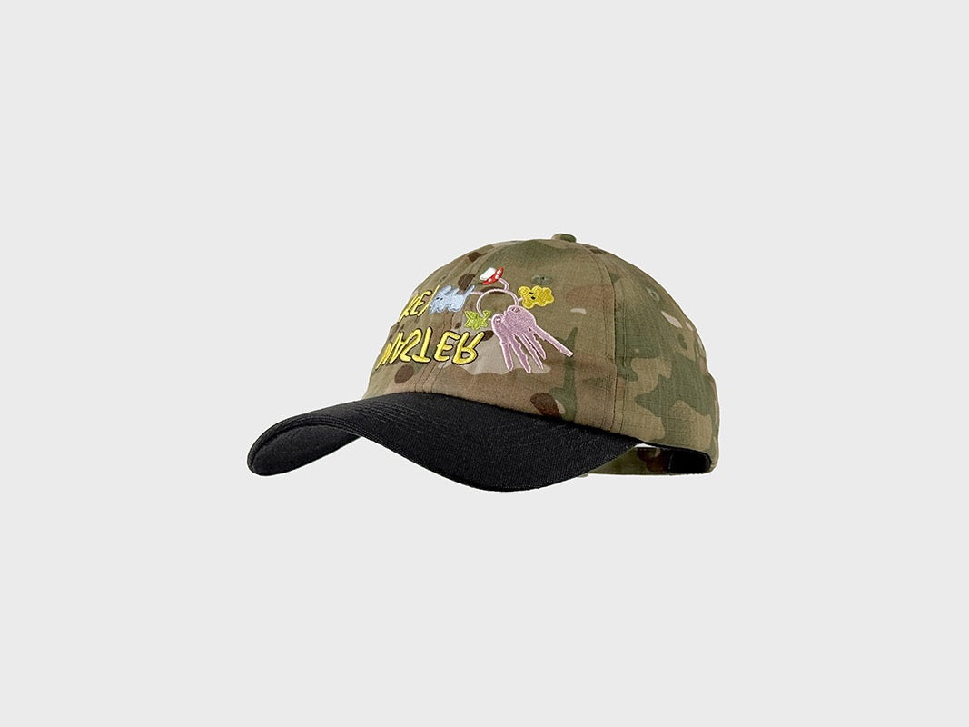 Key Waster camo dad hat