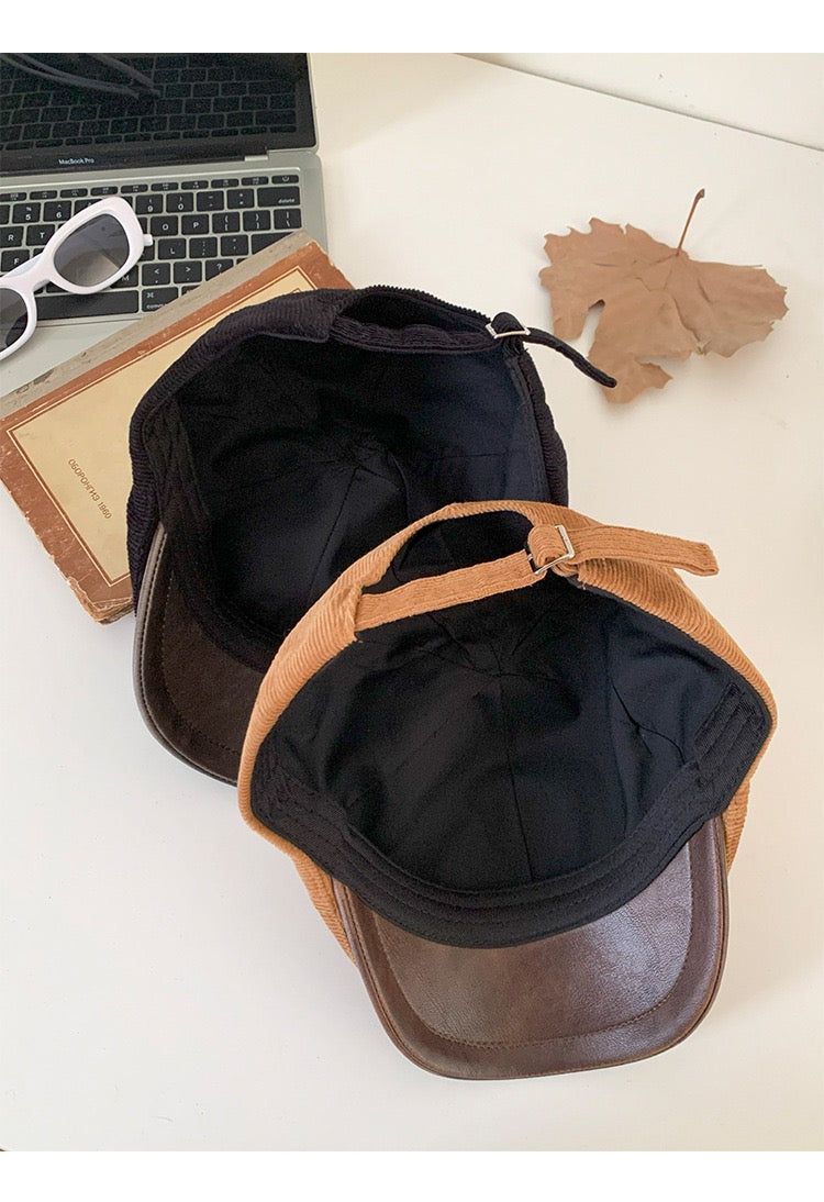 Corduroy mix Gatsby hat
