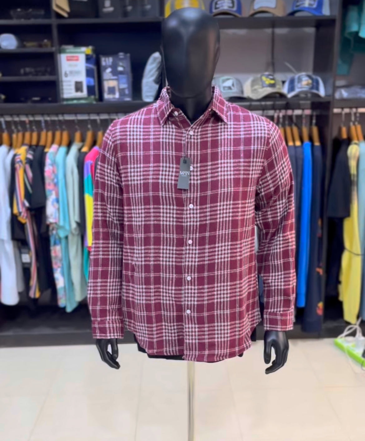 Boohoo checked shirt
