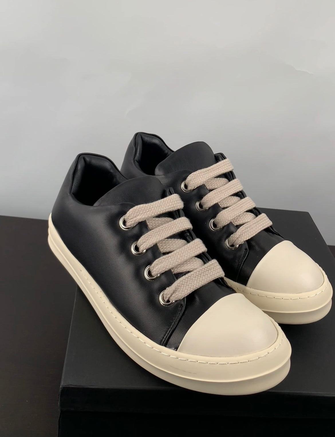 Rick owens leather sneaker RO