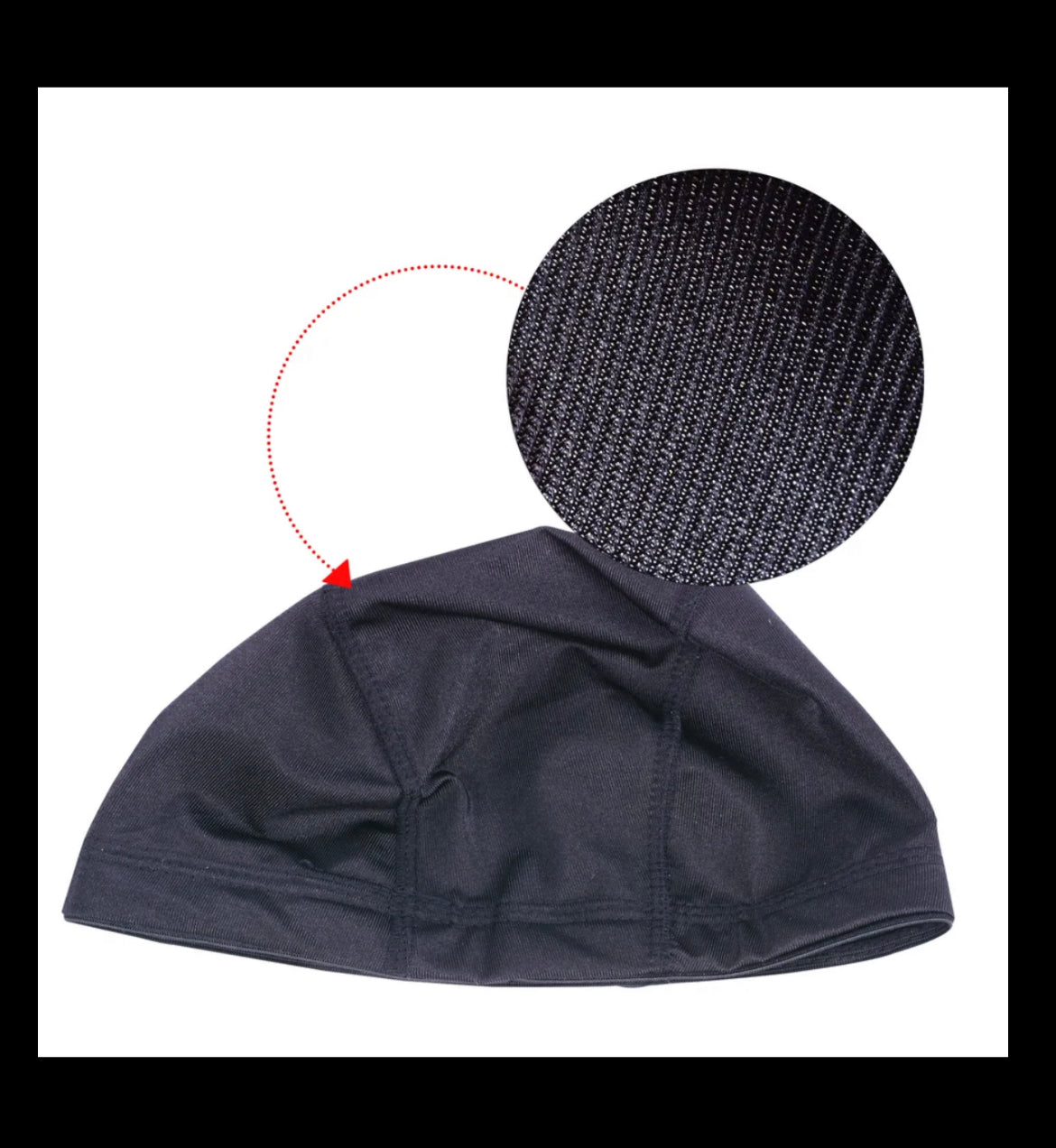 Breathable wave cap
