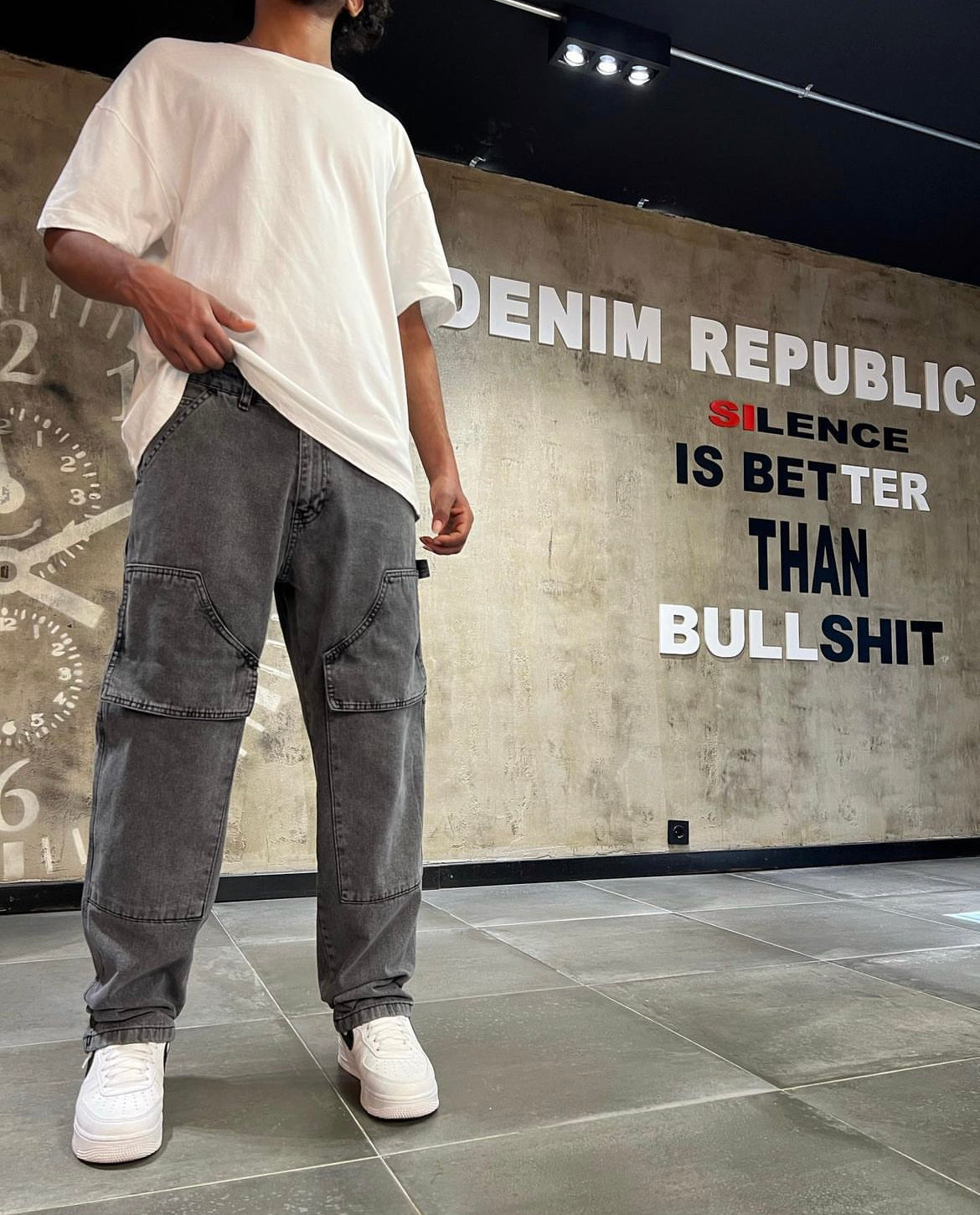 Denim republic carpenter pants